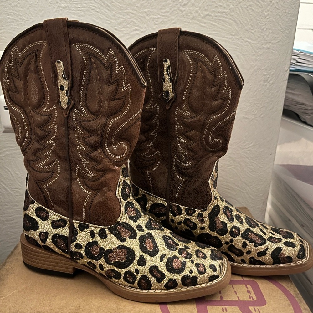 Roper girls glitter boots